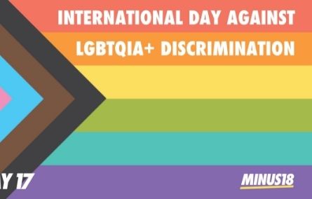 International Day Against LGBTQIA+ Discrimination logo