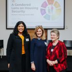 Samantha Ratnam, Fiona Patten and Mary Crooks at 'Gendered Lens on Housing Security Forum 2022'